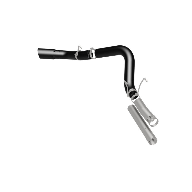 MagnaFlow 07-10 Dodge 2500/3500 409 SS DPF Back 5in Single Exit Exhaust- Black - 17069