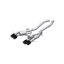 Load image into Gallery viewer, MBRP 2021+ BMW M3/M4 3in Axle Back Dual Rear Exit w/ T304 SS Carbon Fiber Tips - S45033CF