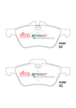 Load image into Gallery viewer, DBA 01-06 Mini Cooper (R50/R52/R53) SP Performance Front Brake Pads - DB1500SP