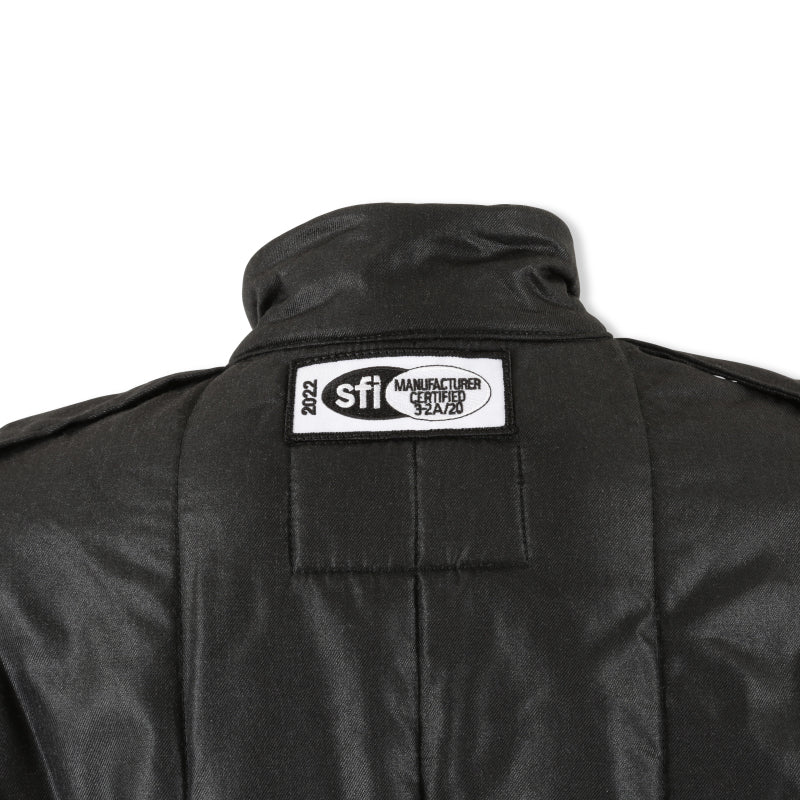 RaceQuip SFI-20 Jacket Black Large - 91930059RQP