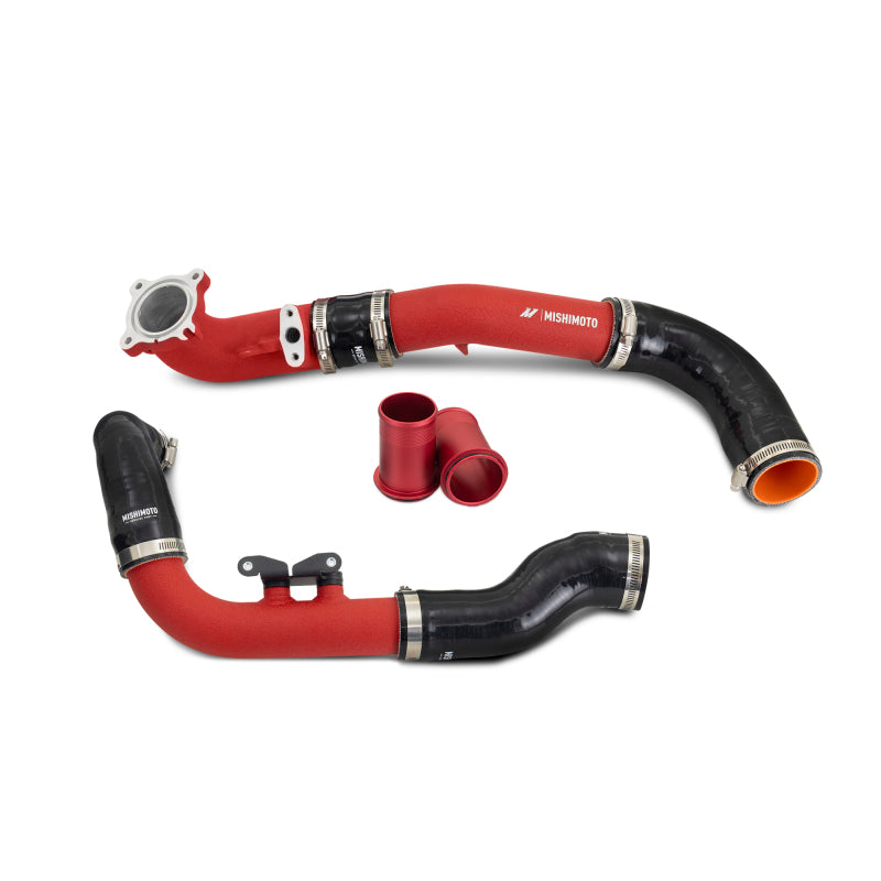 Mishimoto 2023+ Toyota GR Corolla Intercooler Pipe Kit - Wrinkle Red - MMICP-GRC-23RD