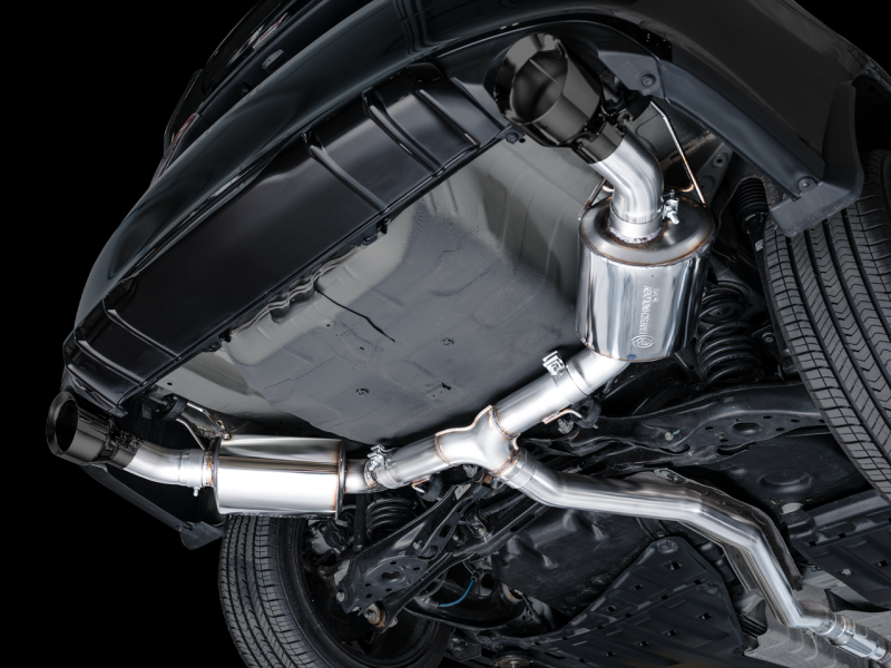 AWE Tuning 22+ Honda Civic Si/Acura Integra Touring Edition Catback Exhaust - Dual Diamond Black Tip - 3015-33331