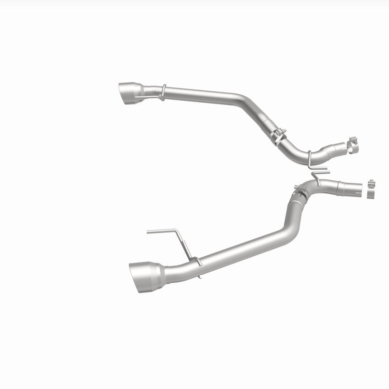 MagnaFlow 2015-2017 Ford Mustang V6 3.7L Race Series Axle Back w/ Dual Polished Tips - 19345