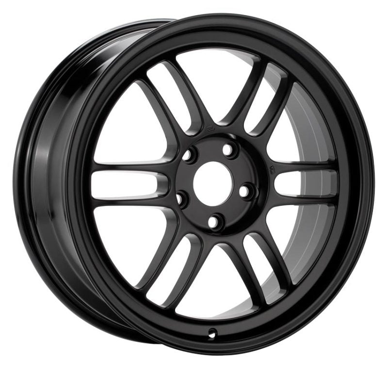 Enkei RPF1 15x7 4x100 41mm Offset 73mm Bore Matte Black Wheel Honda & Acura 4-Lug/02-06 Mini *MOQ 40 - 3795704941BK