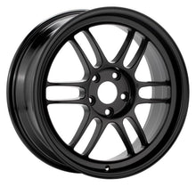 Load image into Gallery viewer, Enkei RPF1 16x7 4x100 43mm Offset 73mm Bore Black Wheel  Miata 4-Lug / 02-06 Mini /  Honda &amp; Acura 4 - 3796704943BK