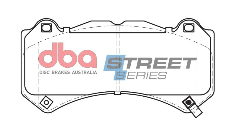 DBA 16-19 Cadillac ATS V Front Street Series Brake Pads - DB2375SS