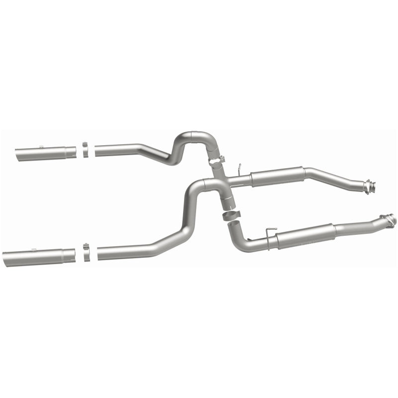 MagnaFlow 99-04 Mustang Mach 1 V8 4.6L Dual Split Rear Exit Stainless Cat-Back Performance Exhaust - 16394