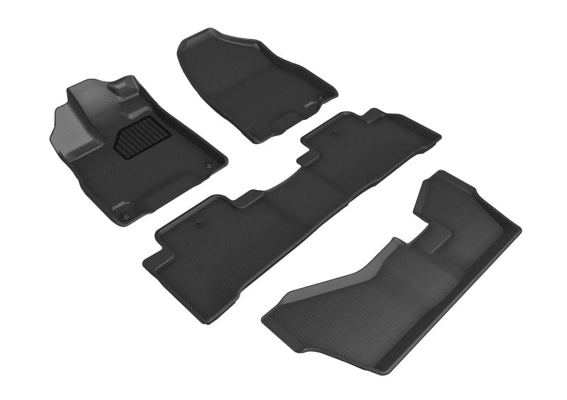 3D MAXpider 14-20 Acura MDX Kagu Black Full Set - L1AC00601509