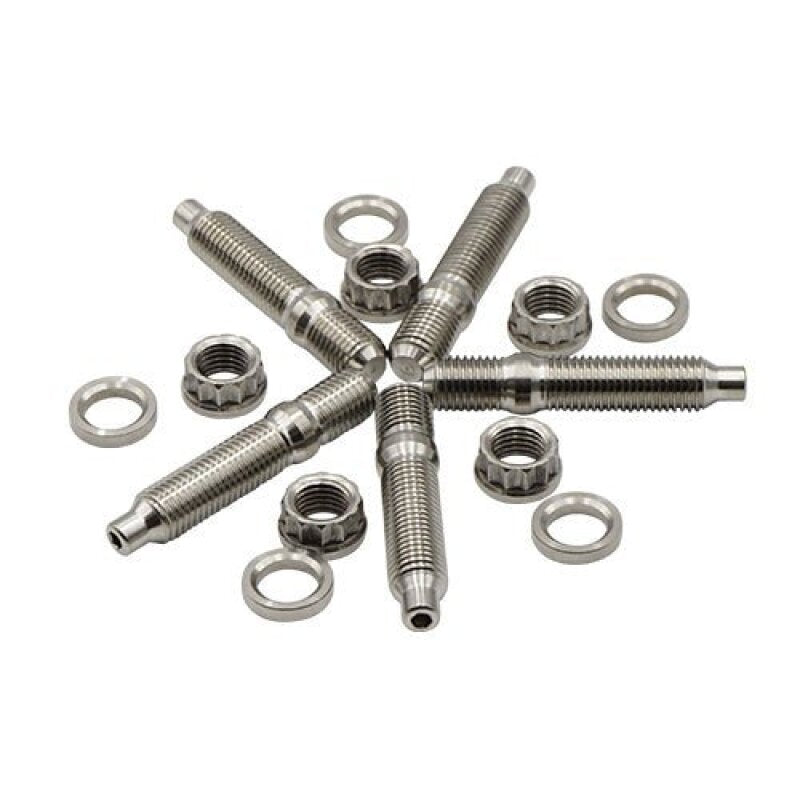 BLOX Racing Stainless Steel Intake/Exhaust Manifold Studs - M10x1.25 55mm 11 Piece Kit - BXFL-00310-11