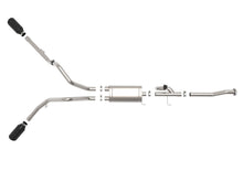Load image into Gallery viewer, aFe Gemini XV 3in 304 SS Cat-Back Exhaust 15-20 Ford F-150 V6 2.7L/3.5 w/ Black Tips - 49-33123-B