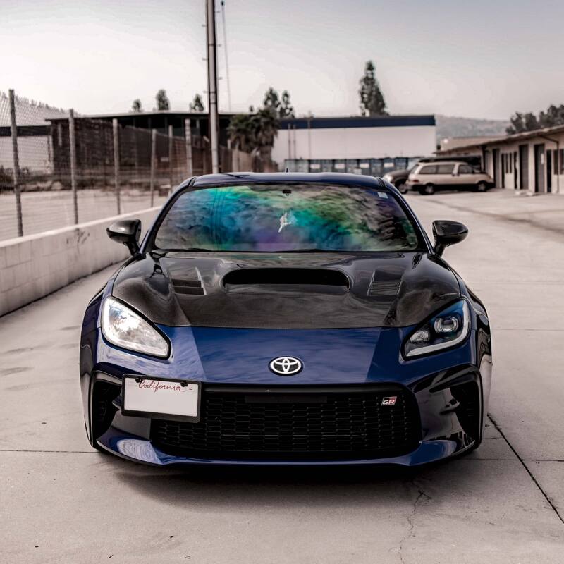 Seibon 2022 Toyota GR86/Subaru BRZ FA-Style Carbon Fiber Hood - HD22TY86-FA
