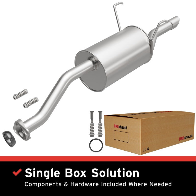 BRE Exhaust 01-05 Civic 1.7L Muffler Kit - 108-0097