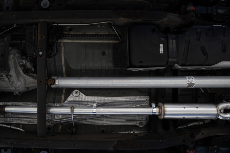 MBRP 19-21 Chevrolet Silverado 1500 5.3L 3in Cat Back w/ 2.5in OD Carbon Fiber Tips - T304 - S50043CF