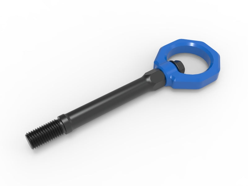 aFe CONTROL Front Tow Hook Chevrolet Corvette (C8) 20-25 V8-6.2L- Blue - 450-401014-L