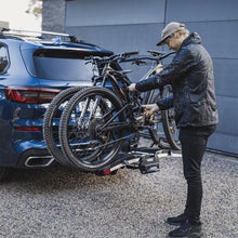 Load image into Gallery viewer, Thule EasyFold XT 2 - Fully Foldable Platform Hitch Bike Rack (Up to 2 Bikes) - Black/Silver - 903202