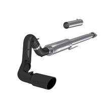 Load image into Gallery viewer, MBRP 2015 Ford F-150 2.7L / 3.5L EcoBoost 4in Cat Back Single Side Black Exhaust System - S5259BLK