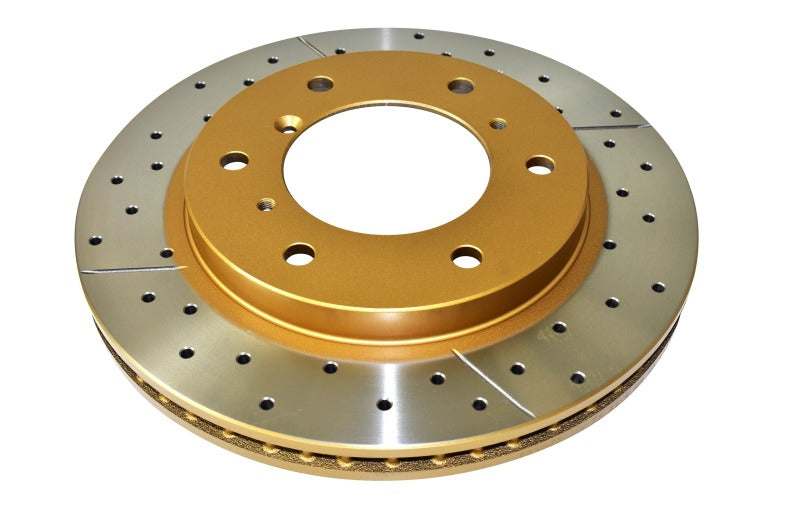 DBA 15-18 Subaru Legacy 2.5i Front Drilled & Slotted Street Series Rotor - DBA660X