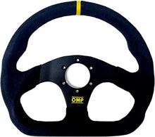 Load image into Gallery viewer, OMP Superquadro Steering Wheel - Small Spokes - Suede (Black) - OD0-1990-071