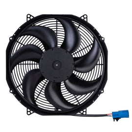SPAL 300W 15.2in Flush Mount Brushless Fan w/Jumper Harness - 30107125-PKG