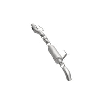 Load image into Gallery viewer, MagnaFlow Cat-Back, SS, 2.5/3in, Turn Down In Front Rear Tire 2015 Ford F150 2.7L V6T Ext Cab - 19056
