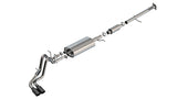 Borla 23-24 Chevrolet Colorado / 23-24 GMC Canyon S-Type Catback Exhaust w/Black Chrome Tips - 140943BC