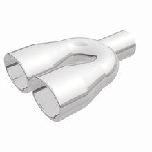 Load image into Gallery viewer, MagnaFlow Tip 1-Pk Dual Oval DW RE 3x3.75x10 - 35169
