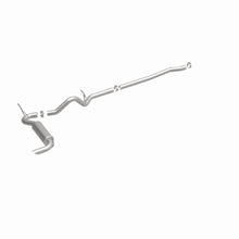 Load image into Gallery viewer, MagnaFlow 12-14 Jeep Wrangler 4dr Single Straight Rear P/S Exit Stainless C/B Performance Exhaust - 15117