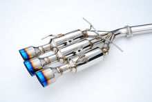 Load image into Gallery viewer, Invidia 17+ Honda Civic SI Coupe Gemini Triple Titanium Tip Cat-back Exhaust - HS17CS27GM3ST