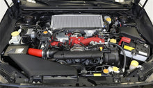 Load image into Gallery viewer, AEM 2018 Subaru WRX STI 2.5L H4 F/I Cold Air Intake System - Wrinkle Red - 21-836WR