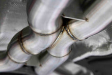 Load image into Gallery viewer, Dinan 24-26 BMW X5 M LCI/X6 M LCI (F95/F96) High Flow X-Pipe Exhaust - 3.25in - Stainless Steel - D660-0103