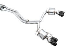 Load image into Gallery viewer, AWE Tuning 19-23 Audi C8 S6/S7 2.9T V6 AWD Touring Edition Exhaust - Diamond Black Tips - 3015-43107