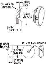Load image into Gallery viewer, SPC Performance CUPPED 90A RUBBER FOOT - 25613