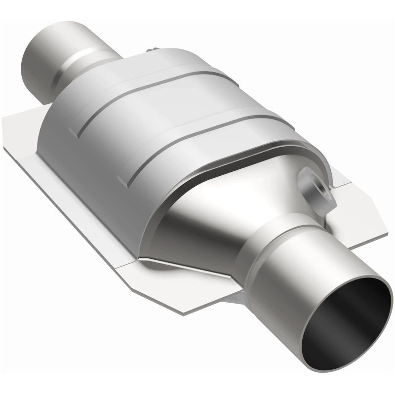 MagnaFlow Universal Catalytic Converter 2.25 W/Dual O2 Boss - 91065
