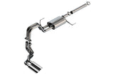 Borla 21-22 Ford F-150 Powerboost 3.5L V6 2WD & 4WD 4DR 3in, 2.25in S-TYPE Catback w/ Chrome Tips - 140904