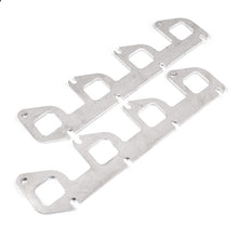 Load image into Gallery viewer, Stainless Works Ford 6.2L Square Port Shaped Header 304SS Exhaust Flanges 1-7/8in Primaries - HFFTR6.2188