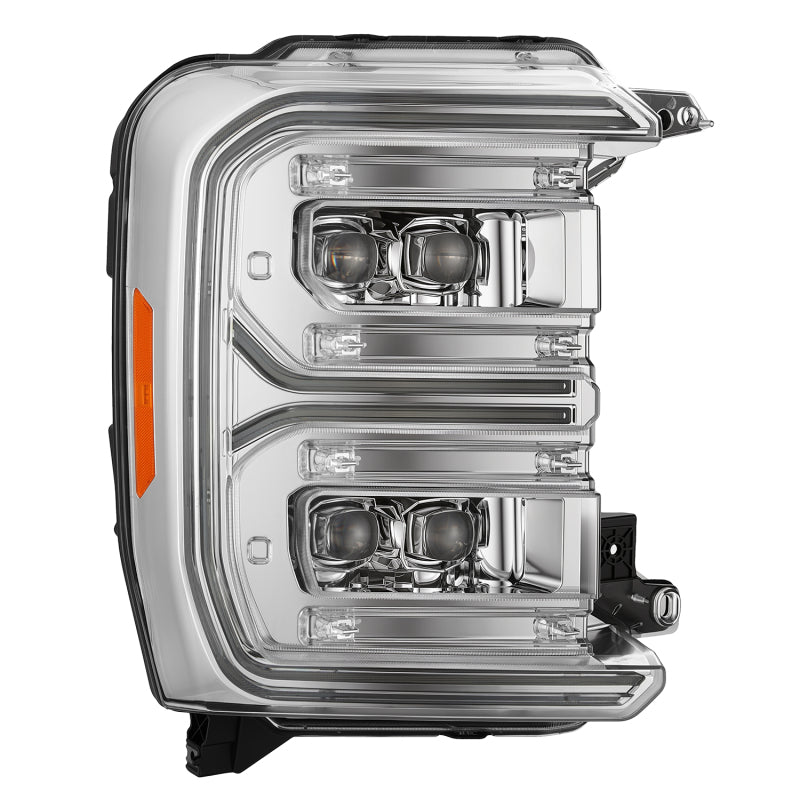 AlphaRex 2023 Ford F250-F450SD  Luxx Series LED Proj Hdlights/ Chrome Activation Lt/ Seq Signal/DRL - 880911