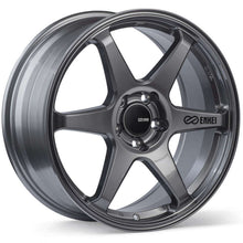 Load image into Gallery viewer, Enkei T6R 18x9.5 45mm Offset 5x120 Bolt Pattern 72.6 Bore Gloss Gunmetal Wheel - 539-895-1245GM