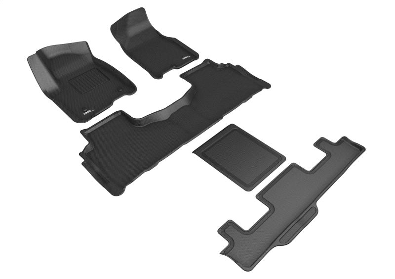 3D MAXpider 21-24 Chevrolet Tahoe 7-Seat Kagu Black R1 R2 R3 - L1CH09301509