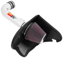 Load image into Gallery viewer, K&amp;N 16-17 Chevy Camaro 3.6L Silver Typhoon Short Ram Intake - 69-4535TP