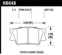 Load image into Gallery viewer, Hawk HPS Street Brake Pads - HB648F.607