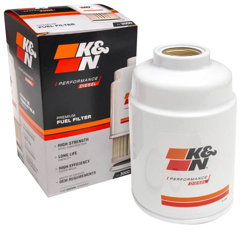 K&N Cellulose Media Fuel Filter 3.5in OD x 6.281in L - PF-3000