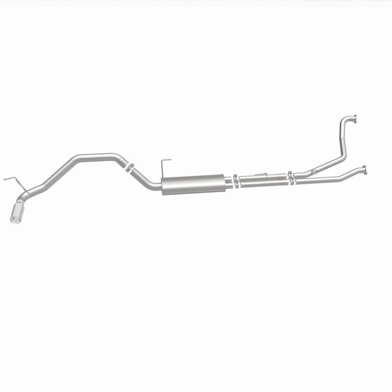 MagnaFlow CatBack 07-15 Nissan Titan V8 LGAS/LFLEX Single MF Polished Stainless Exhaust - 19421