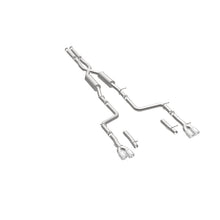 Load image into Gallery viewer, MagnaFlow Cat-Back, SS, 2.5in, Quad Split Rear 3.5in Tip 2015 Dodge Challenger 3.6L V6 - 19217