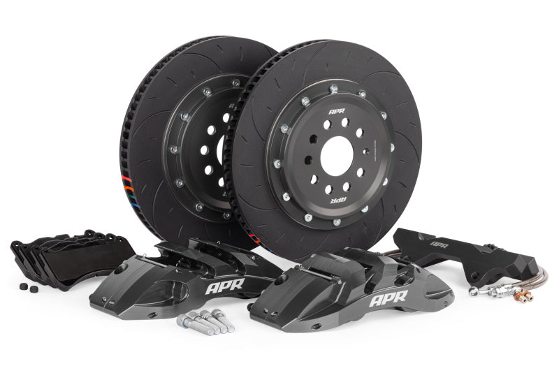 APR 17-20 Audi RS3 370x34mm 6-Piston Big Brake Kit (8V RS3) - Front - Grey - BRK00067