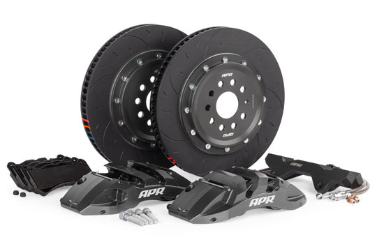 APR 16-23 Audi TT/TTS Quattro 370x34mm 6-Piston Big Brake Kit (MQB/MQBEVO 340mm) - Front - Grey - BRK00063