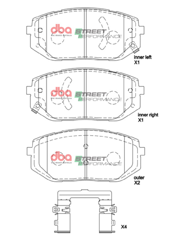 DBA 22-23 Hyundai Ioniq 5 SP Performance Front Brake Pads - DB2647SP