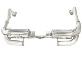 aFe MACHForce XP Exhaust Cat-Back 2in SS-304 Cat-Back Exhaust for 05-08 Porsche Boxster S (987.1) H6 - 49-36411