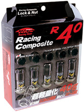 Load image into Gallery viewer, Project Kics 12x1.50 R40 Lug Nuts - Black (16+4 Locks) - KRC11K