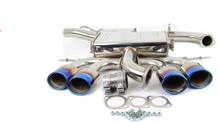 Load image into Gallery viewer, Invidia 14-17 Volkswagen Golf-R Q300 Quad Oval Titanium Burnt Tips Cat-back Exhaust - HS14GFRG3T