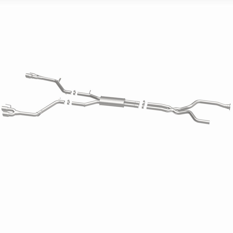 MagnaFlow CatBack 16-19 Cadillac CT6 V6 3.0L Street Series 2.5in Pipe Dia Polished Tips - 19301